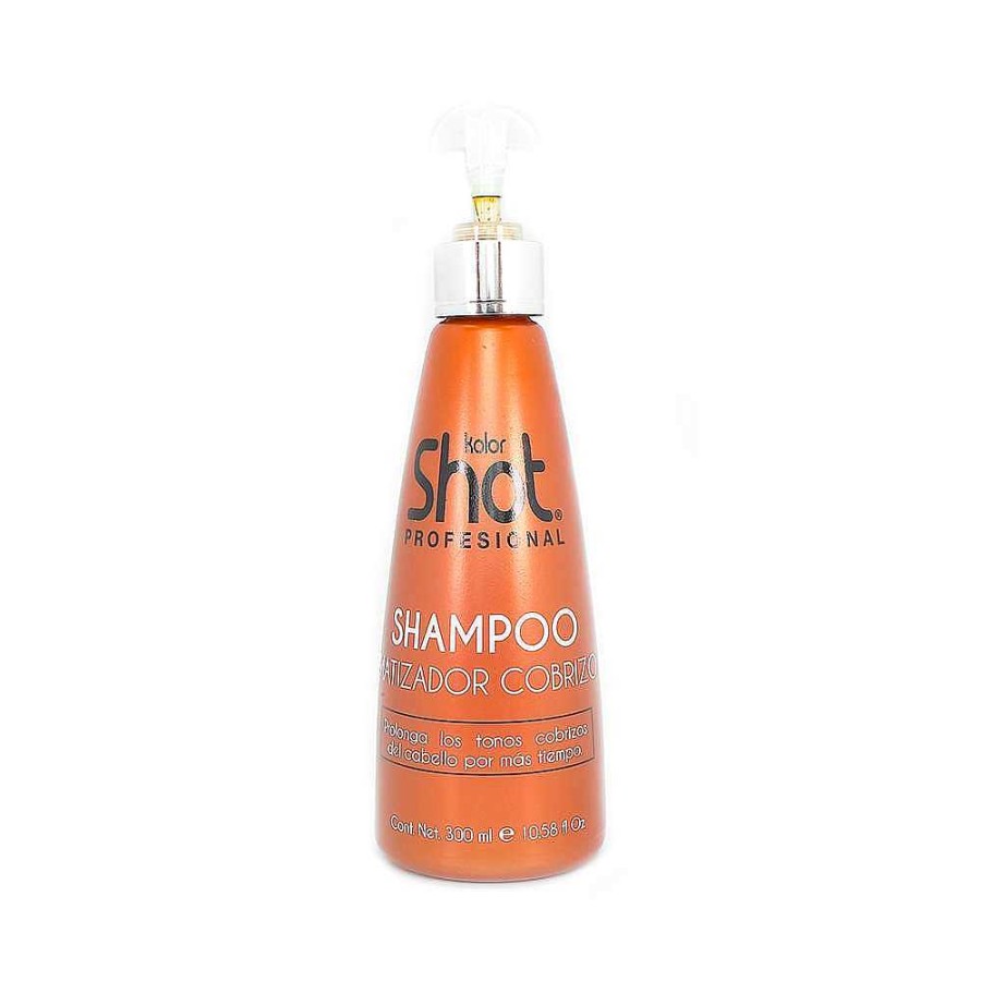 Cabello | Kolor Shot Shampoo Matizador Cobrizo Shot 300 Ml.