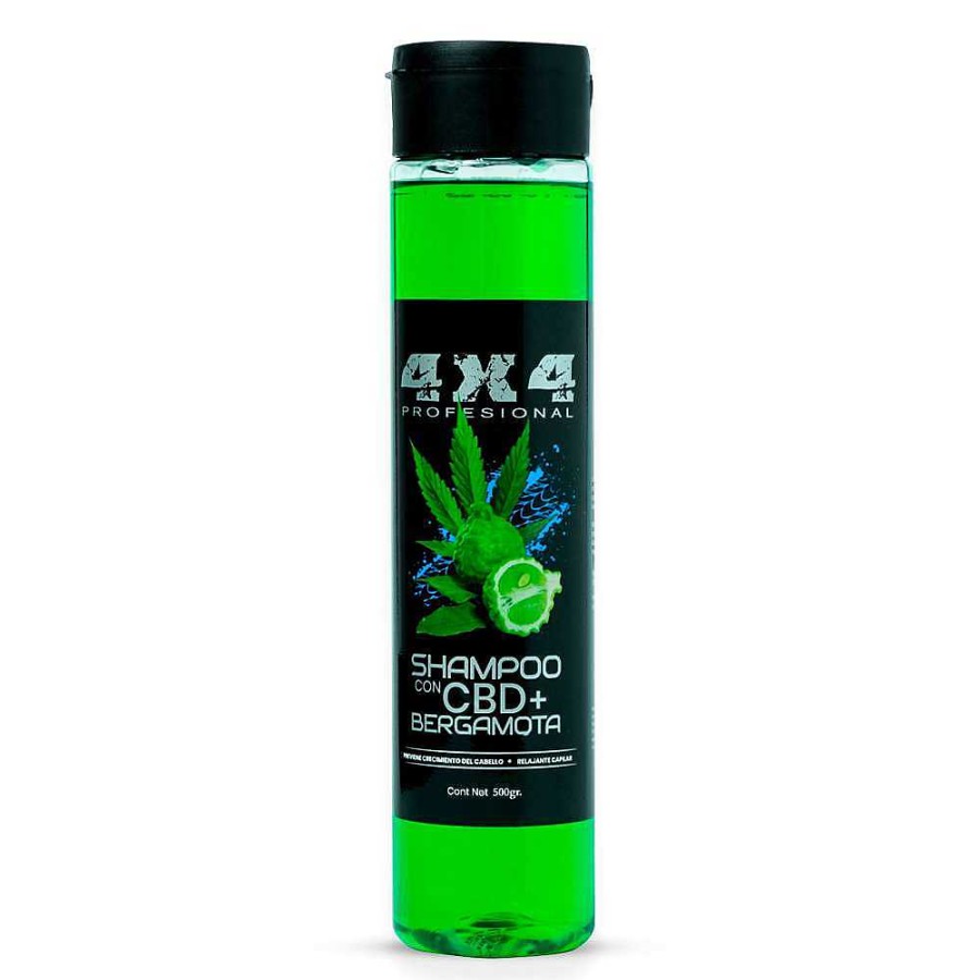 Cabello | 4x4 Shampoo Cbd Y Bergamota 500 Ml.