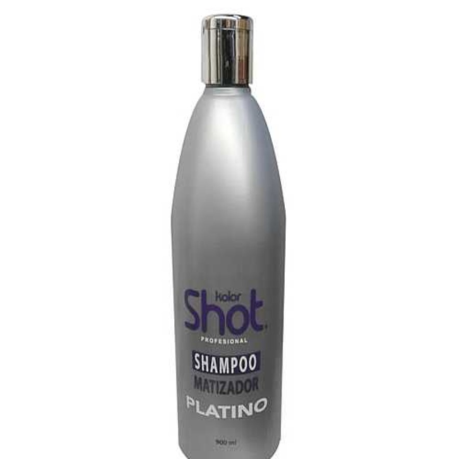 Cabello | Kolor Shot Shampoo Matizador Platino Shot 900 Ml.