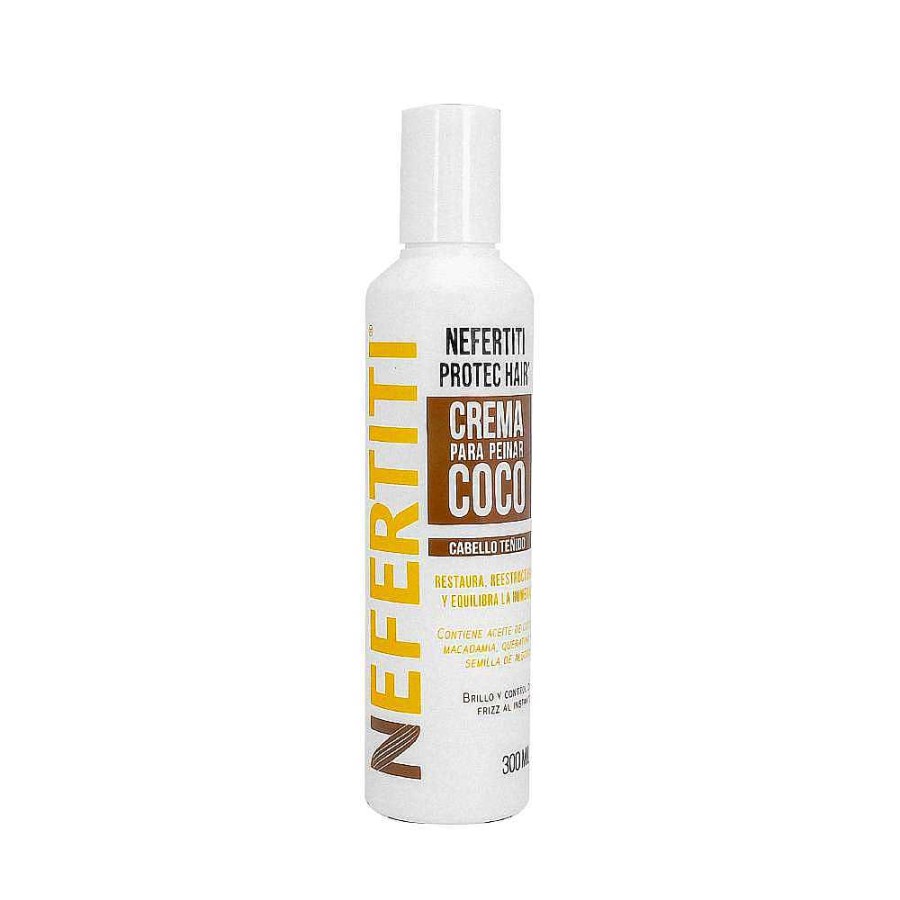 Cabello | Nefertiti Crema Para Peinar Protec Hair Coco 300Ml.