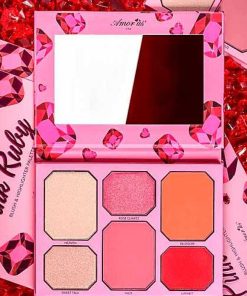 Rostro | Amor Us Paleta Rubor E Iluminador Pink Ruby Amor'Us