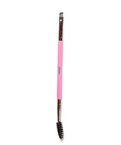 Rostro | Arantza Cosmetics Flawless Brows Duo Brush Arantza Bronzed Pink