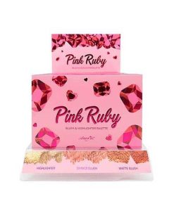 Rostro | Amor Us Paleta Rubor E Iluminador Pink Ruby Amor'Us