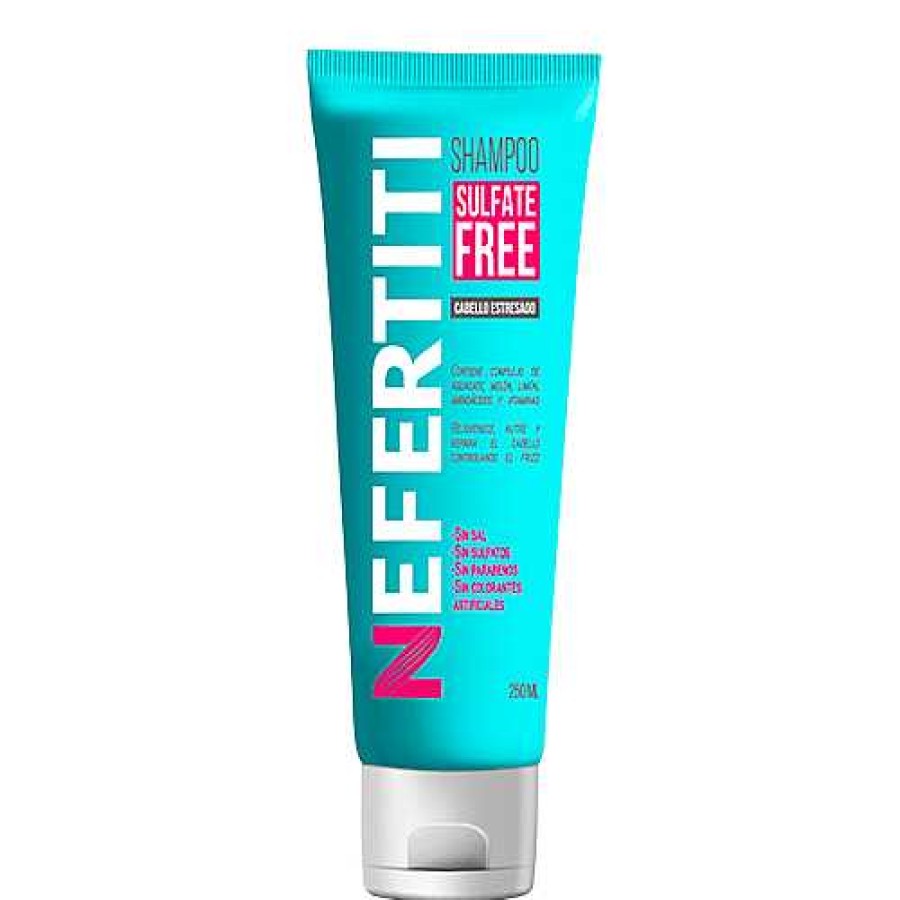 Cabello | Nefertiti Shampoo Sulfate Free Cabello Estresado 250 Ml.