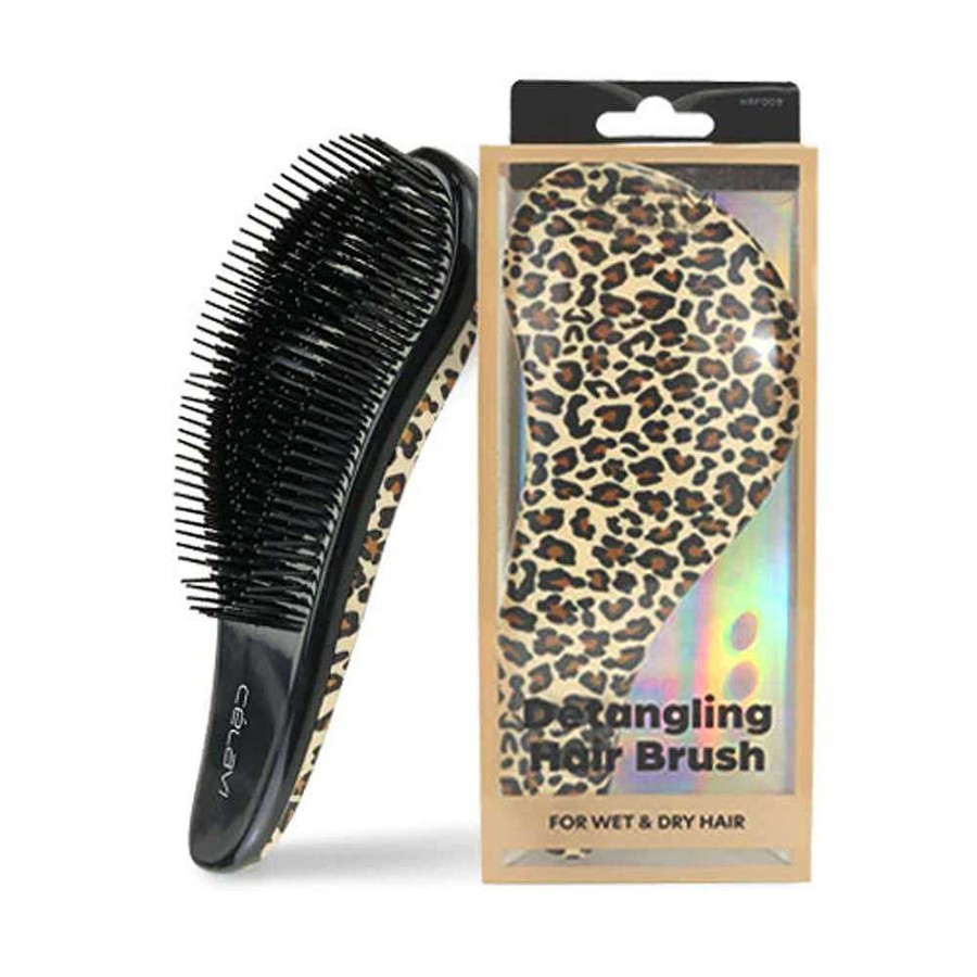 Cabello | Celavi Cepillo Celavi Hair Brush Leopardo Hrf009