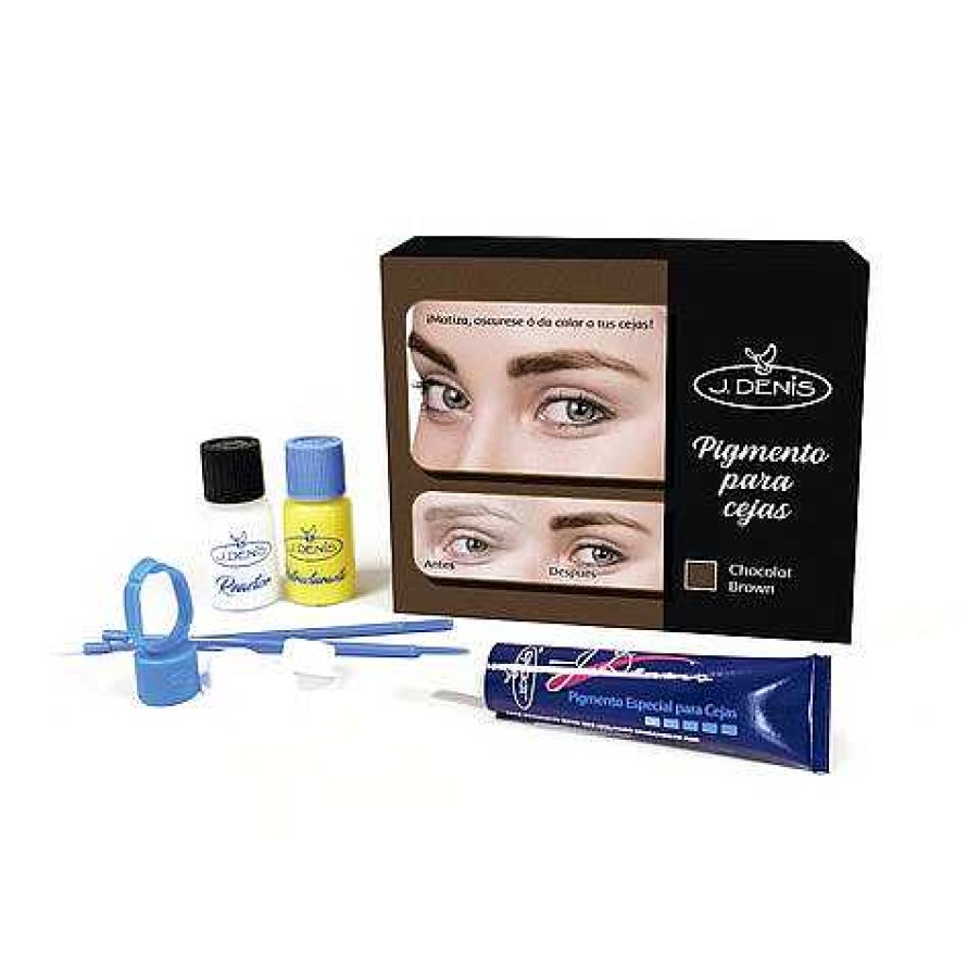 Rostro | J.Denis Pigmento Para Ceja Chocolate Brown 5 Ml. J.Denis