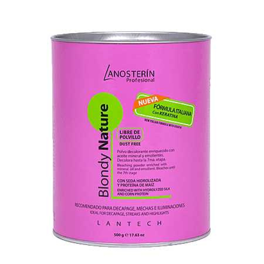 Cabello | Unibell Decolorantes Blondy Verde Con Keratina 500 Gr.