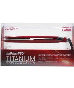 Cabello | BabylissPro Alaciadora 1 Nano Titanium Roja