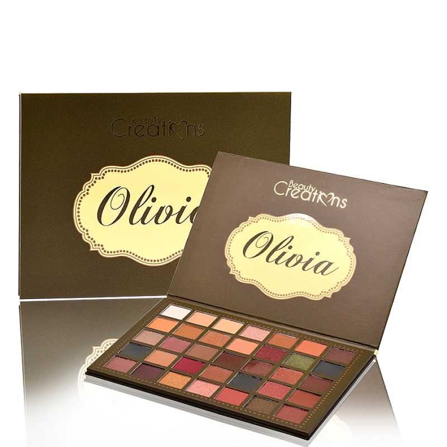 Rostro | Beauty Creations Estuche De Sombra 35 Tonos Olivia Beauty Creations